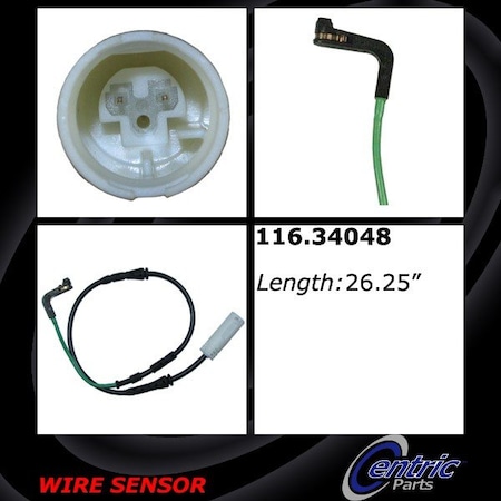 Centric Parts Brake Pad Sensor Wires, 116.34048 116.34048